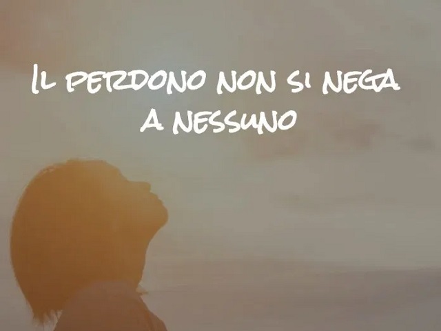 frasi di perdono per lui