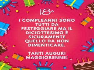 frasi per 18 anni