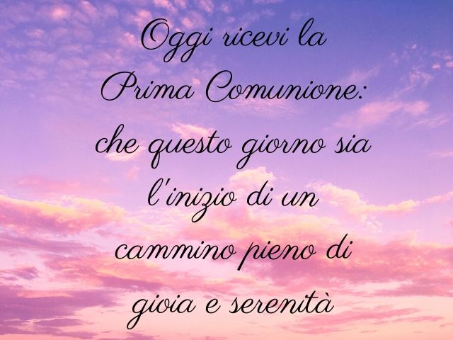 frasi per comunione