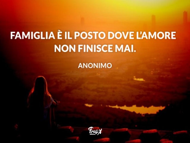 frasi sulla famiglia