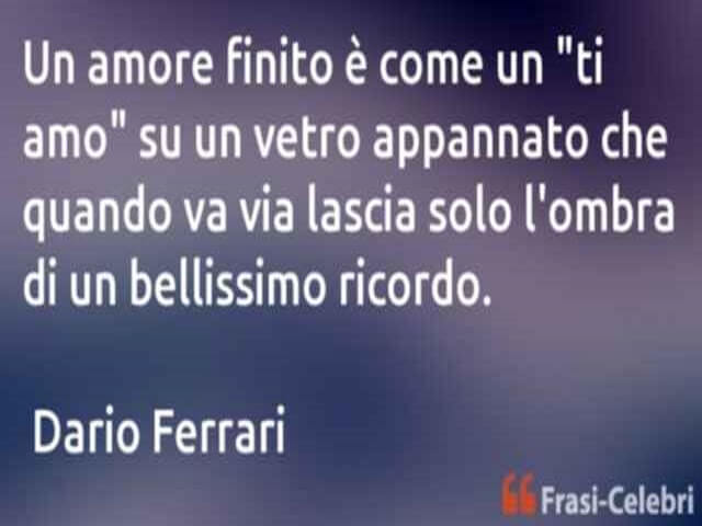 frasi sulla fine di un amore