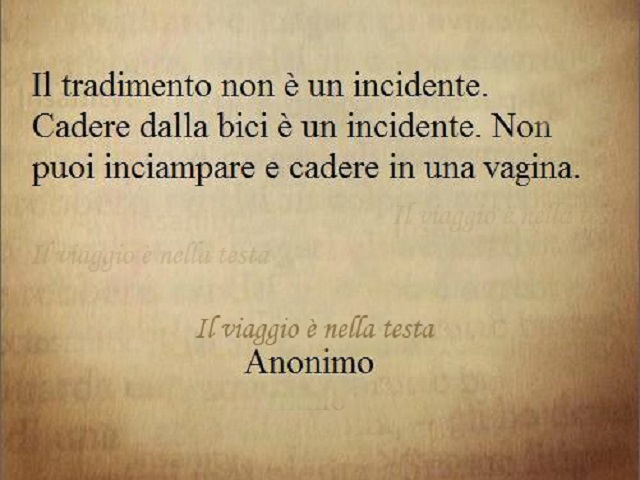 frasi tradimento amore