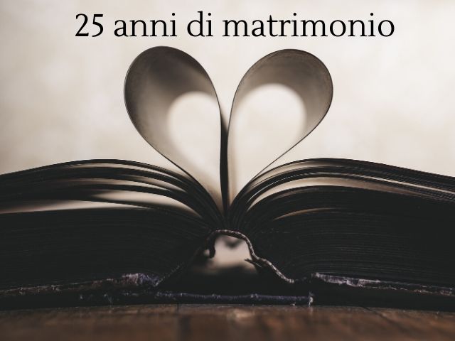 immagini 25 anni di matrimonio