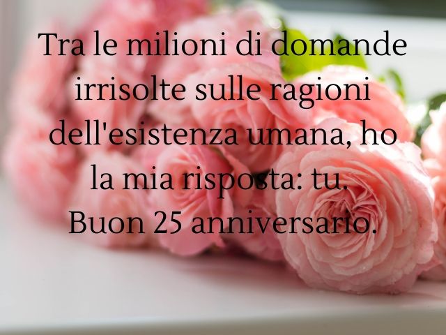 immagini auguri 25 anni matrimonio