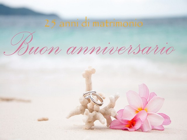 immagini anniversario 25 anni matrimonio