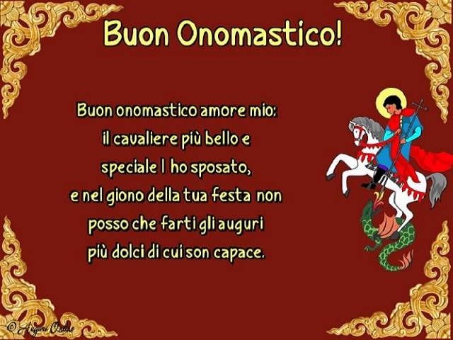 immagini buon onomastico amore mio 5