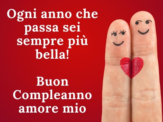 immagini di buon compleanno per il mio amore