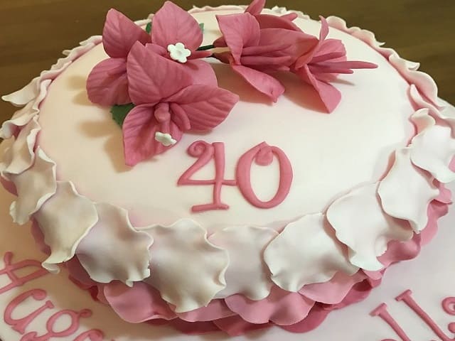 torte per 40 anni