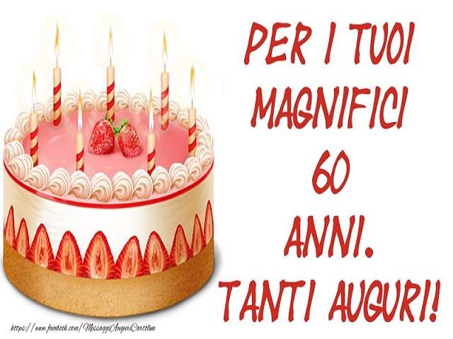 60 anni auguri spiritosi