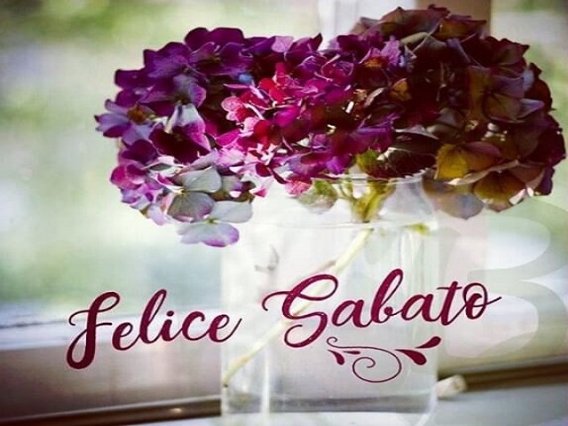 felice sabato a tutti