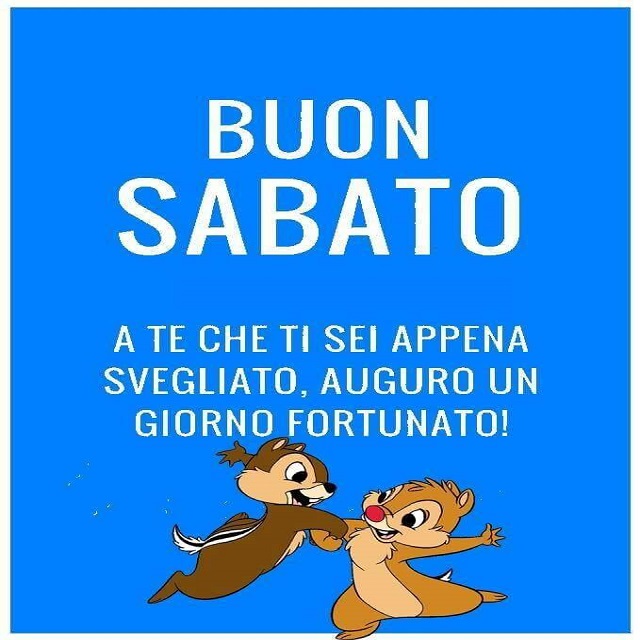 Buon sabato