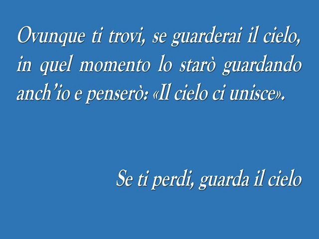 frasi sul cielo