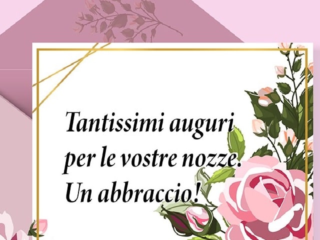 auguri di matrimonio