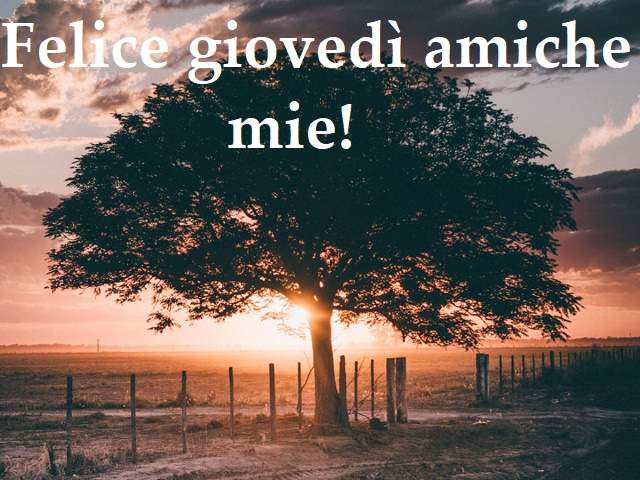 buon giovedi 2