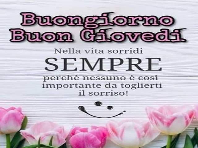 buon giovedi di dicembre