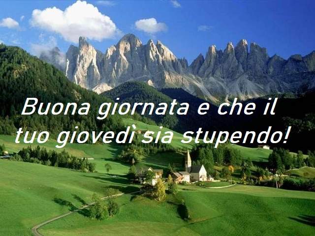 buon giovedi sera