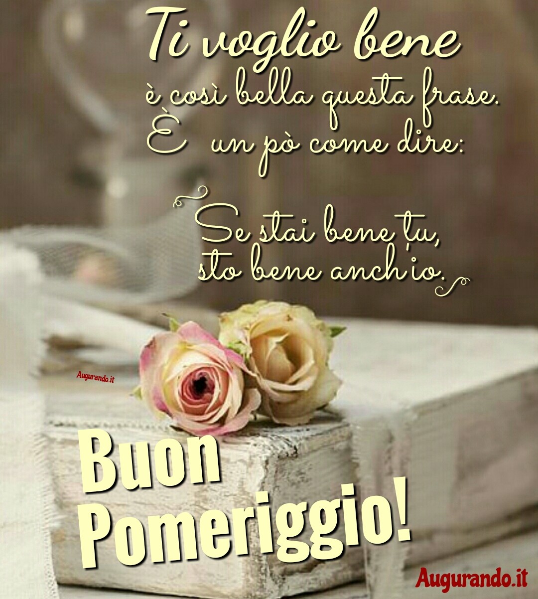 buon pomeriggio