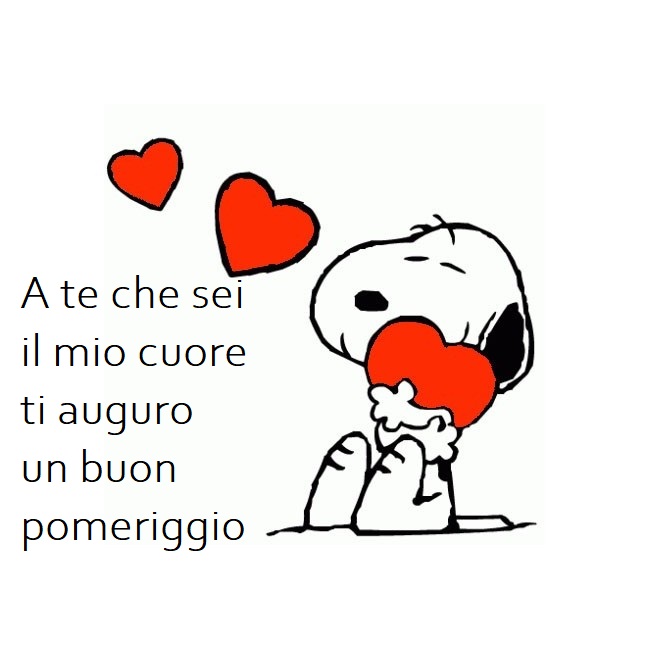 buon pomeriggio dolce