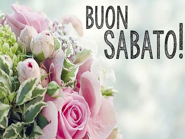 buon sabato fiori