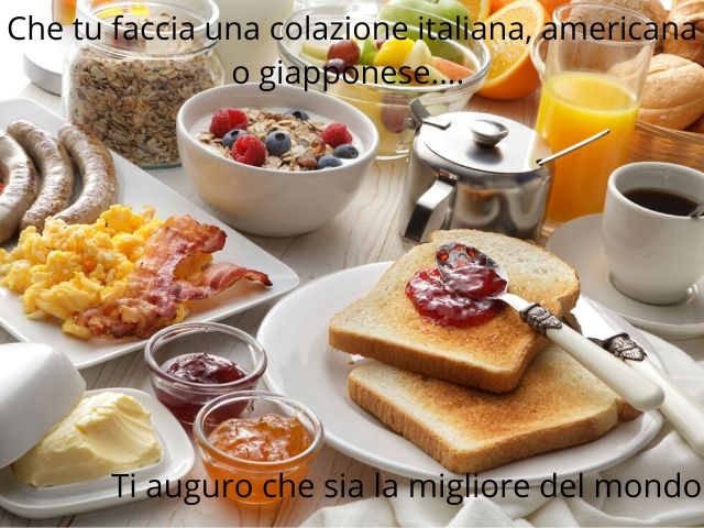 buongiorno colazione