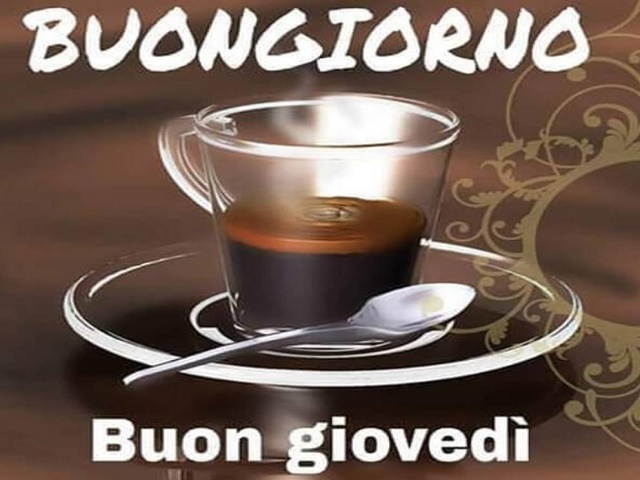 buongiorno giovedi immagini