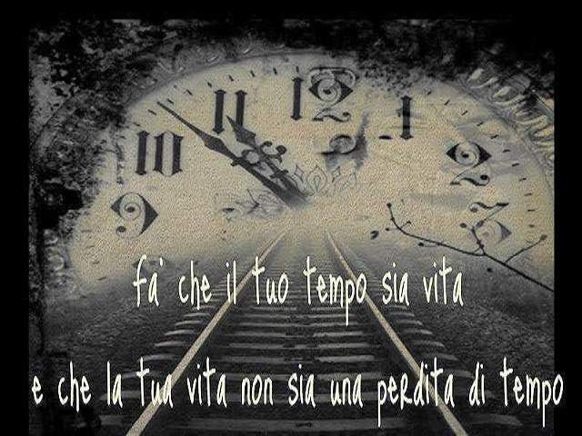 canzoni sul tempo