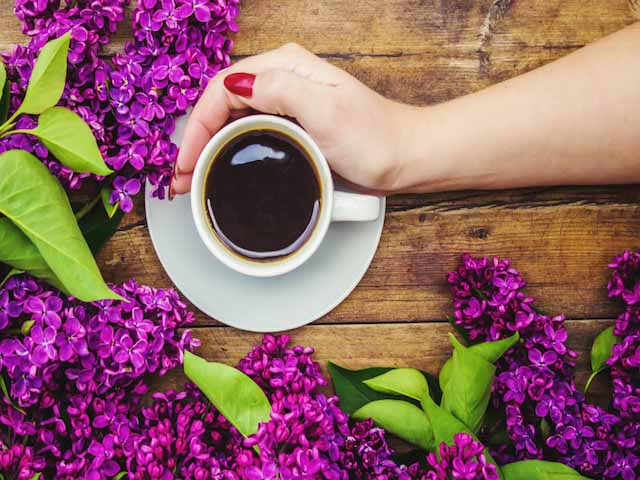 colazione con fiori