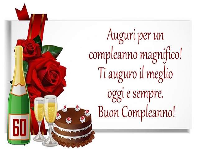 compleanno 60 anni