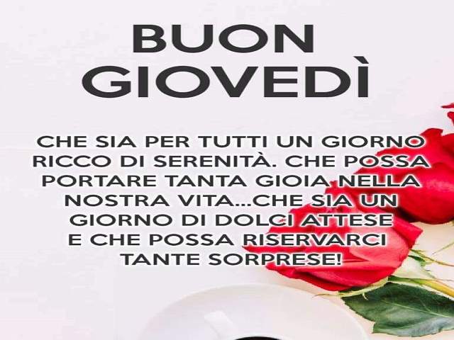 felice giovedi