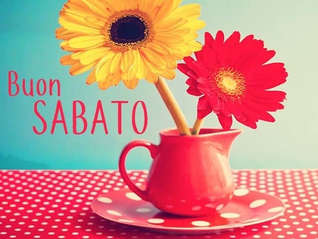 Buon sabato fiori