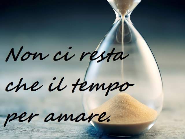 frasi amore sul tempo