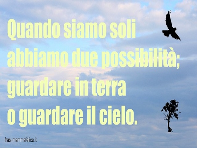 frasi sul cielo