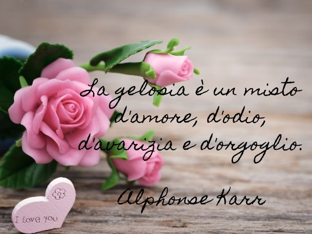 frasi bellissime sulla gelosia