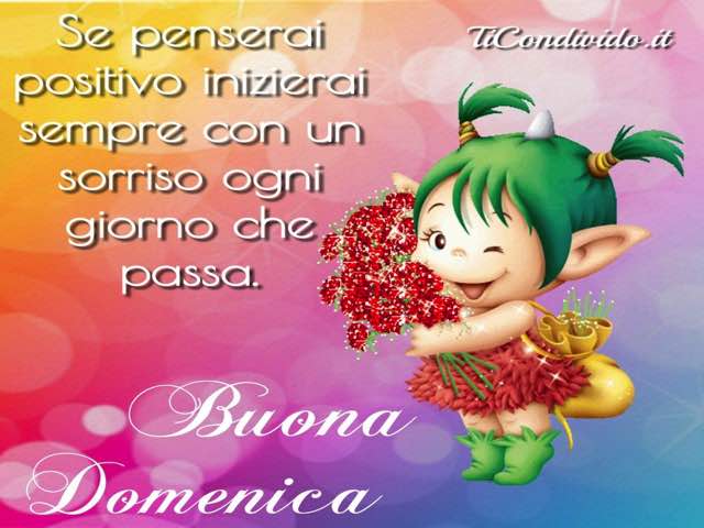 frasi buona domenica amici