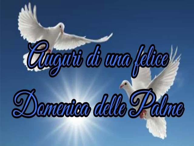 frasi buona domenica delle palme