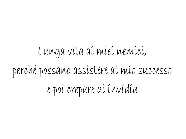 frasi sugli invidiosi