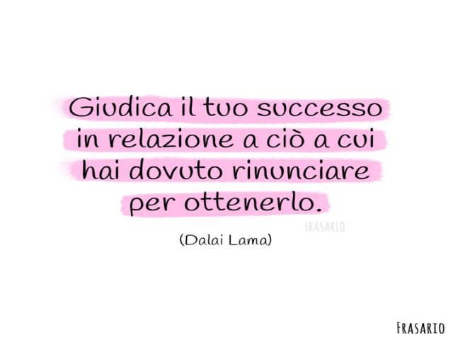 frasi celebri sul successo