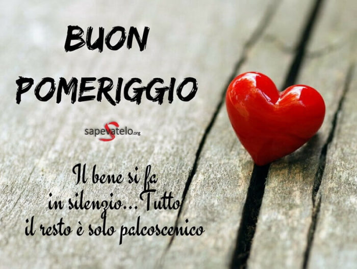 frasi del buonpomeriggio