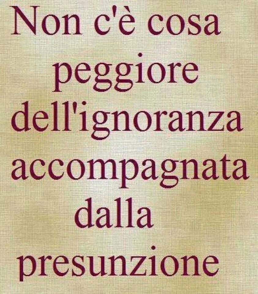 frasi di ignoranza