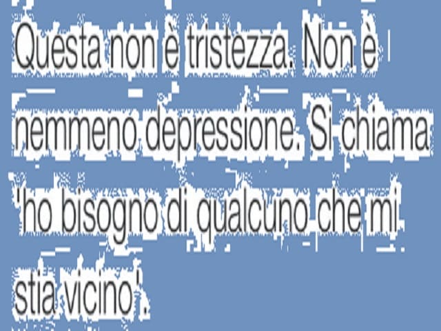 frasi di malinconia