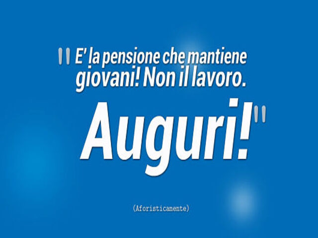 frasi pensione 