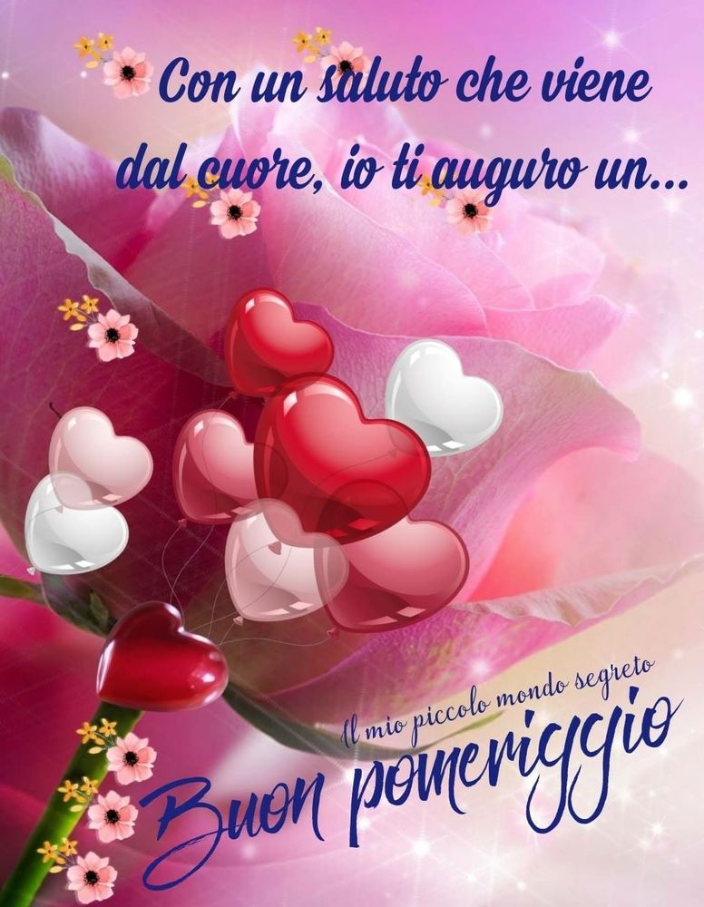 frasi per augurare buon pomeriggio