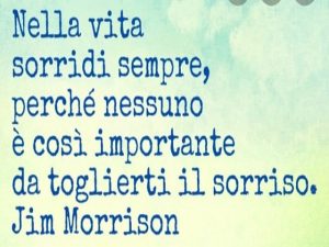 frasi sul sorriso Jim Morrison