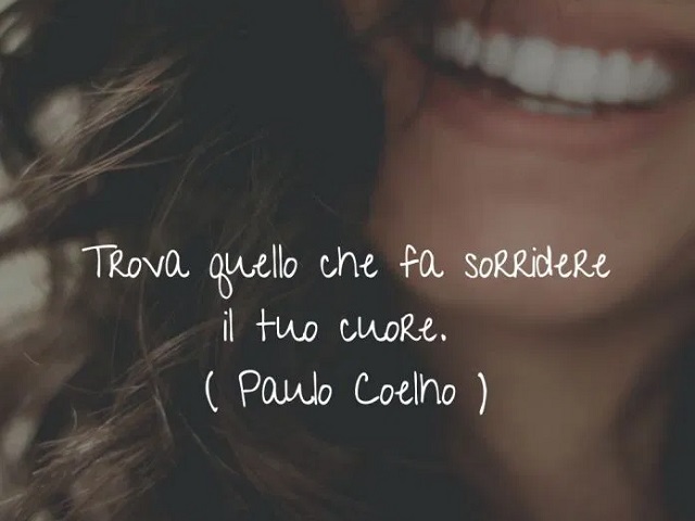 immagini sul sorriso con frasi 