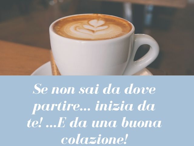 la colazione