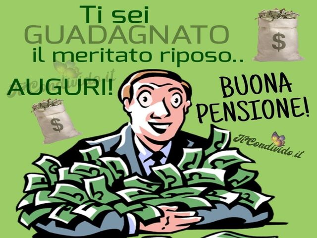 pensione frasi immagini 