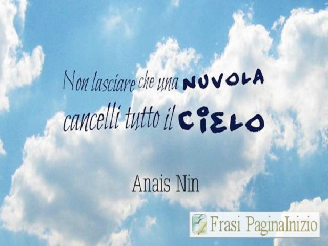 frasi sul cielo