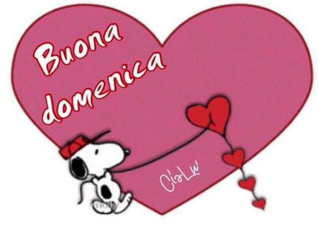 buona domenica con amore