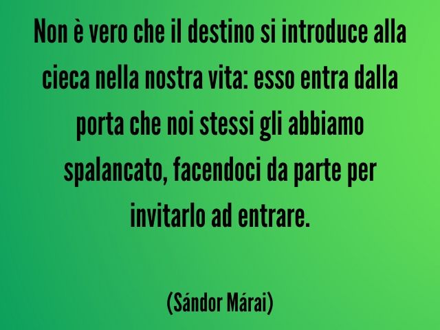 Frasi, citazioni, aforismi e immagini sul destino