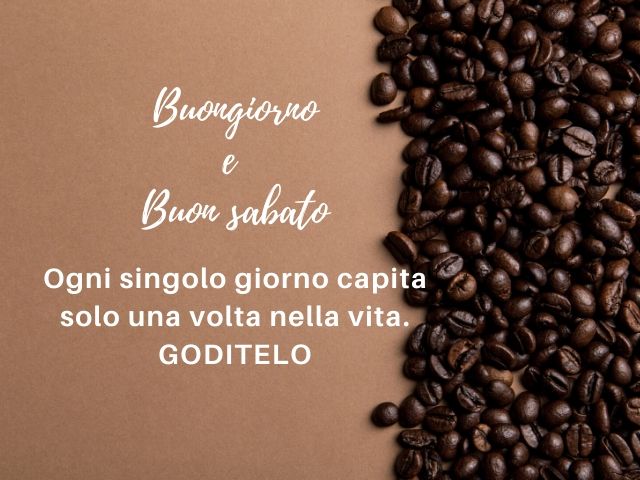 immagini buongiorno sabato